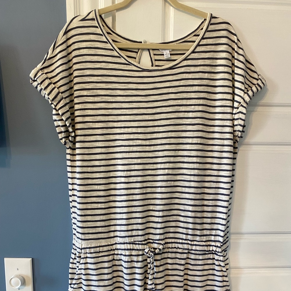 Striped romper